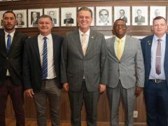 Senador  Carlos F&aacute;varo reconhece munic&iacute;pio de Boa Esperan&ccedil;a do Norte em discurso no Senado durante agenda dos vereadores em Bras&iacute;lia