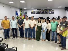 Vereadores de Boa Esperan&ccedil;a do Norte visitam Trivelato e discutem parceria entre os munic&iacute;pios
